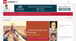 Desktop Screenshot of hospitalitynet.org